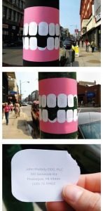 Dentista guerrilla marketing